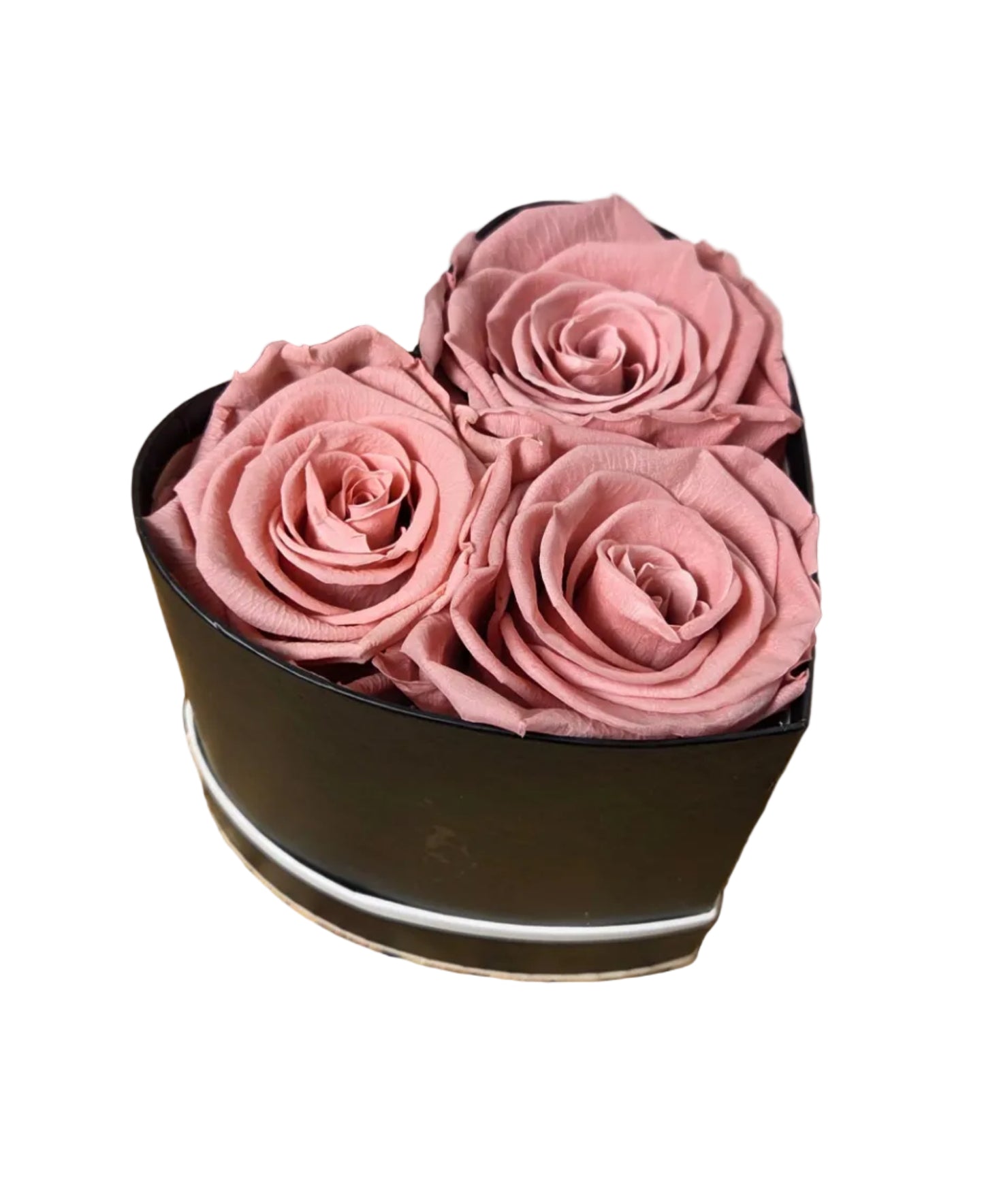 Tres Roses Heart Box